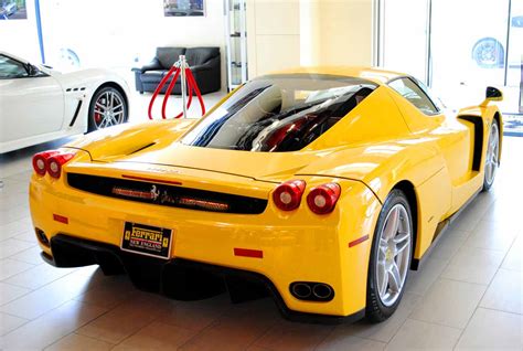 Yellow Ferrari Enzo Sold At Ferrari Of New England