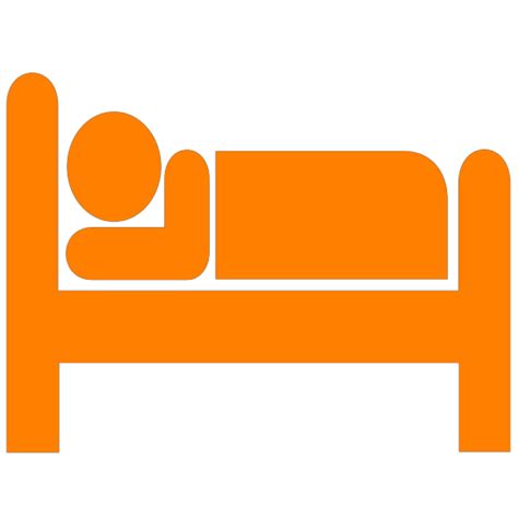 Orange Bed Png Svg Clip Art For Web Download Clip Art Png Icon Arts