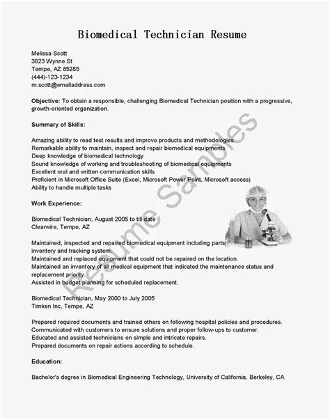 Resume template free free resume mechanical engineer resume engineering resume templates simple resume format resume review electronic technician it cv resume writer. Resume Samples: Biomedical Technician Resume Sample