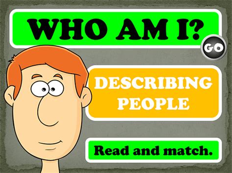 Describing People For English Learners And Teachers