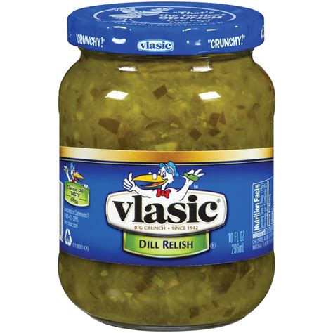 Vlasic Dill Pickle Relish 10 Oz