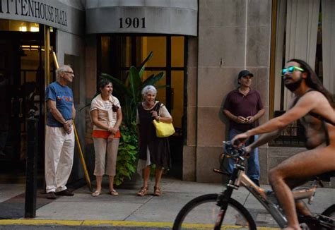 Photos From The Philly Naked Bike Ride Philadelphia Magazine