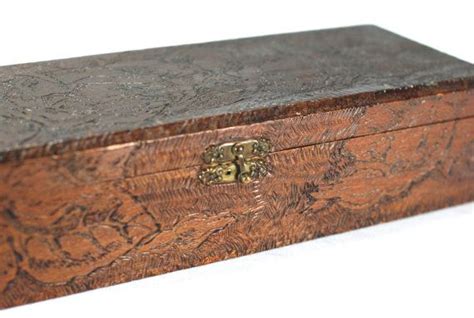 Vintage Wooden Box-Engraved-Flemish Art-New York | Etsy | Vintage boxes wooden, Wooden boxes, Wooden