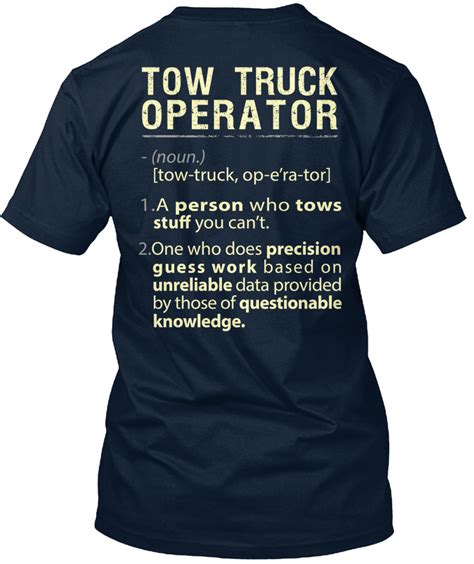 fun awesome tow truck operator premium tee t shirt premium tee t shirt ebay