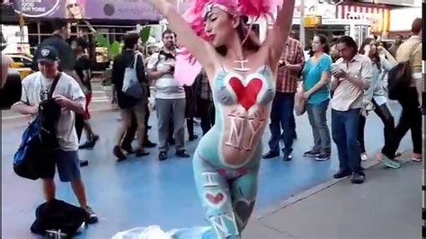 Amazing Bodypainting Festival New 2016 Annual Bodypainting Day 2016 New York Usa 3 Youtube