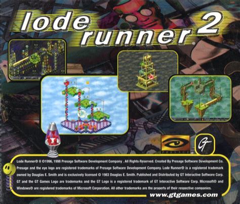 Lode Runner 2 1998 Box Cover Art Mobygames