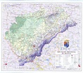 Mapa de la Provincia de Segovia - Tamaño completo