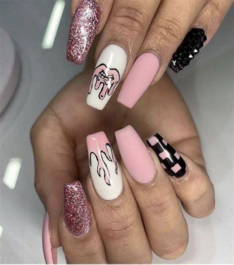 Pin De Emma 🤍 En Nails Manicura De Uñas Uñas Postizas Decoradas