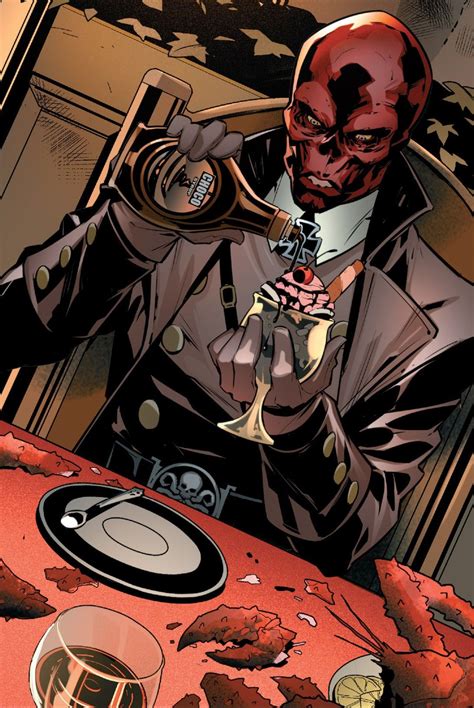 Johann Schmidtthe Red Skull Captain America Villain Marvel Comics