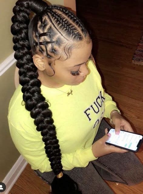 47 Best African Fishtail Braids Hairstyle 2019 For Black Hair Braided