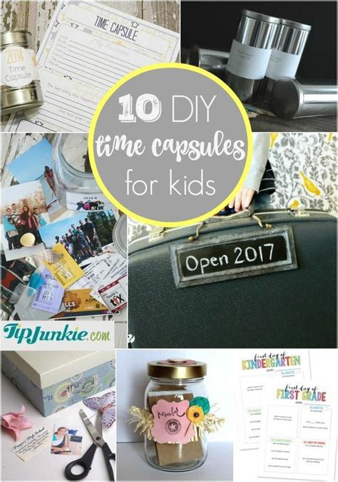 10 How To Make Time Capsules For Kids Time Capsules For Kids Diy