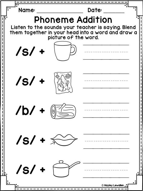 Phonemic Awareness Assessments And Teacher Guide Kindergarten