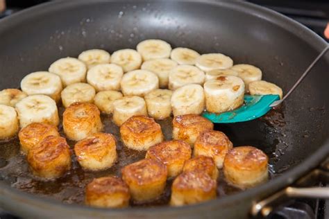 Pan Fried Honey Bananas Fifteen Spatulas