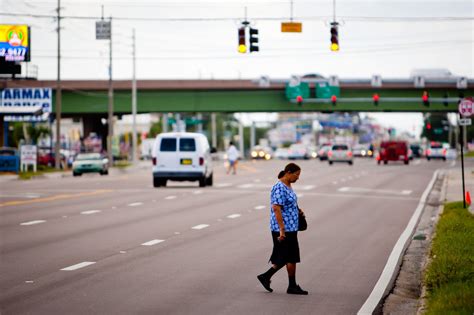 Florida Again Found Most Dangerous Place For Pedestrians The New York