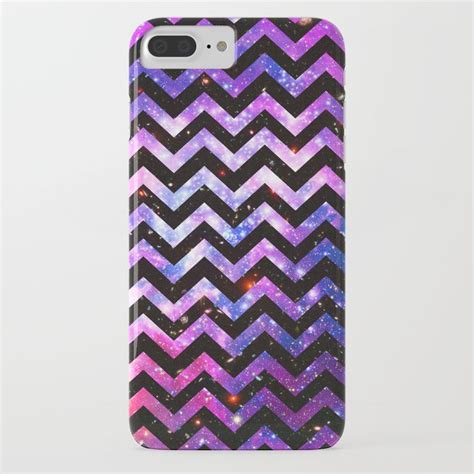 Buy Girly Chevron Pattern Cute Pink Teal Nebula Galaxy Iphone Case By
