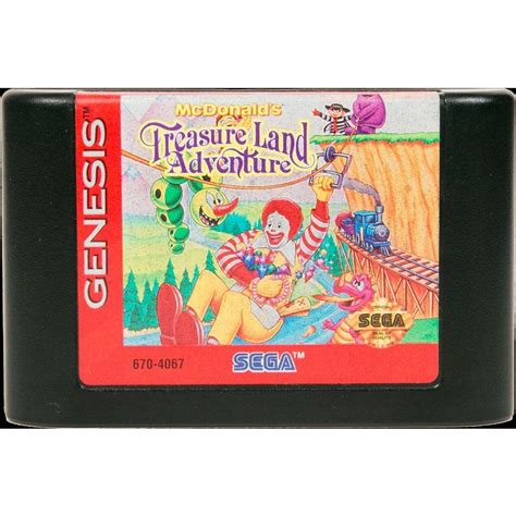 Mcdonalds Treasure Land Adventure Sega Genesis Gamestop