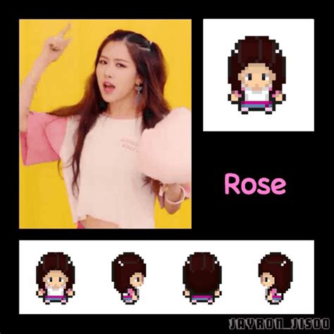 Blackpink Pixel Art Animation Blink 블링크 Amino