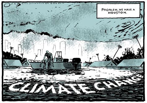 Editorial Cartoon Us Harvey Climate Change The Week