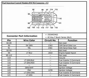 Ford Injector Ficm Harness 2004 Wiring Diagram