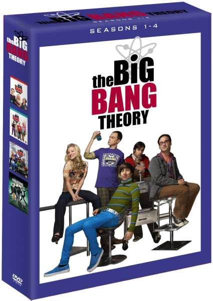 The Big Bang Theory Seasons 1 4 Dvd Zavvi