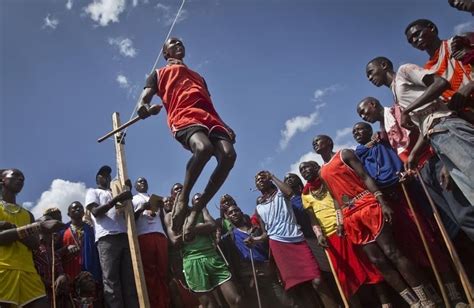 Maasai Tribe Replaces Lion Hunting Rite Of Passage With Olympics