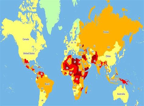 The Most Dangerous Countries In The World Mapped Indy100 Indy100