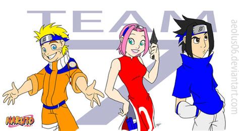 Naruto Team 7 My Style By Aeolus06 On Deviantart