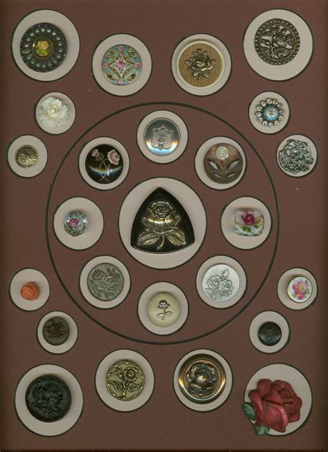 Antique Buttons Vintage Buttons Button Art