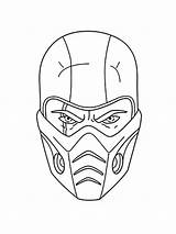 Coloring Zero Sub Pages Mortal Kombat Printable Scorpion Vs Color Boys Saibot Noob Getdrawings Recommended sketch template