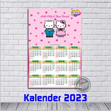 Jual Kalender 2023 Tema Karakter Kalender Lucu Kalender Murah