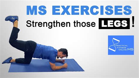 ms exercises leg exercises strengthen legs with multiple sclerosis youtube