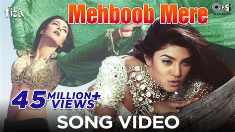 Mehboob Mere Lyrics Fiza 2000 Karsan Sagathia Sunidhi Chauhan