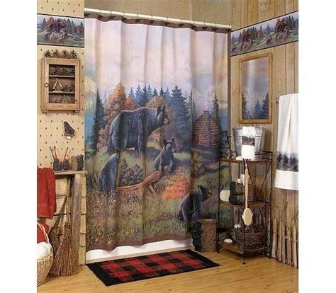 Lodge Rustic Shower Curtain Ideas On Foter
