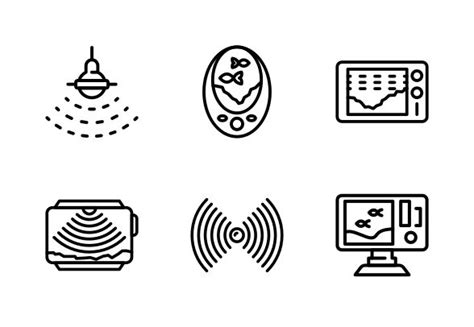 Echo Sounder Icons By Ivan Ryabokon Sounders Echo Icon