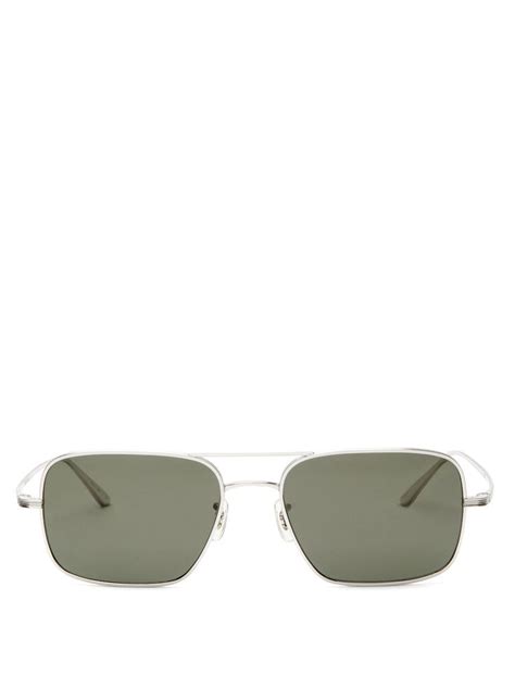 X Oliver Peoples Victory La Square Sunglasses The Row