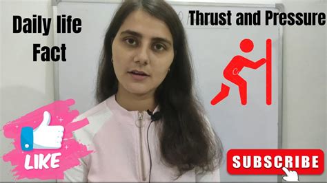 What Is Thrust And Pressure Class 9 Topic Thrust And Pressure What Is Thrust What Is
