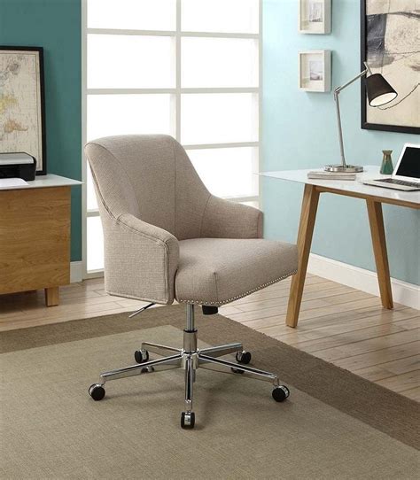 6 Office Chairs Leighton Beige Office Chair Min 