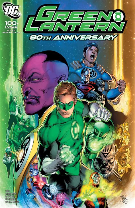 Dc Comics Shows Off Covers For Green Lantern 80th Anniversary 100 Page