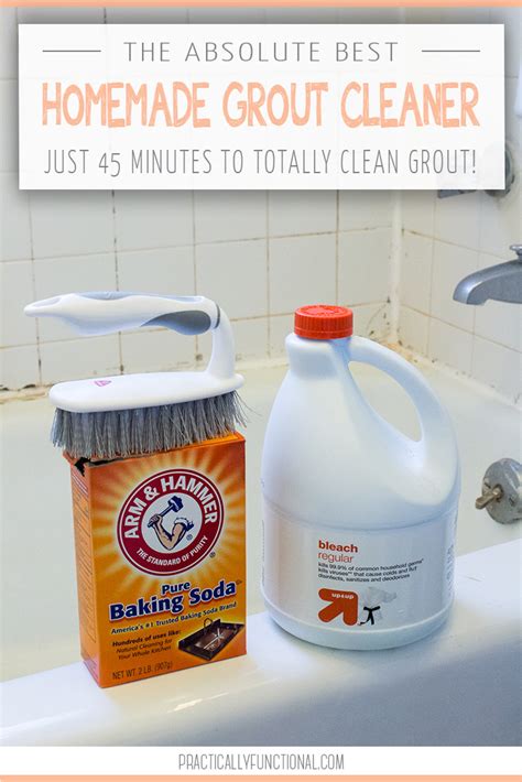 How To Clean Grout With A Homemade Grout Cleaner