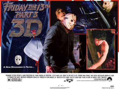 Friday The 13th Part 3 80s Horror Wallpaper 25843608 Fanpop