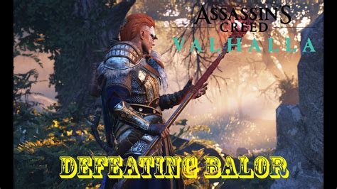 Assassin S Creed Valhalla Defeating Balor Gae Bolg Spear YouTube