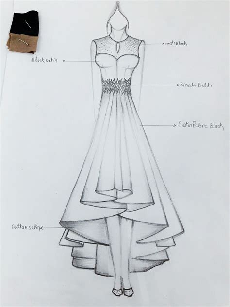 Dress For Couture Fashion Design Sketches Dress Design Drawing
