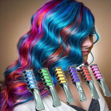 Temporary Hair Dye Comb Color Living
