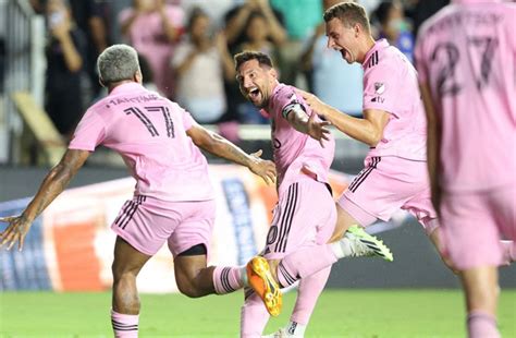 Lionel Messi Scores Late Winner On Magical Inter Miami Debut