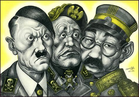 1942 Axis Dictators View The Complete We Love Propa Flickr