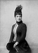 Lady Randolph Churchill, 1885 - Wikipedia Wikipedia, High Neck Dress ...