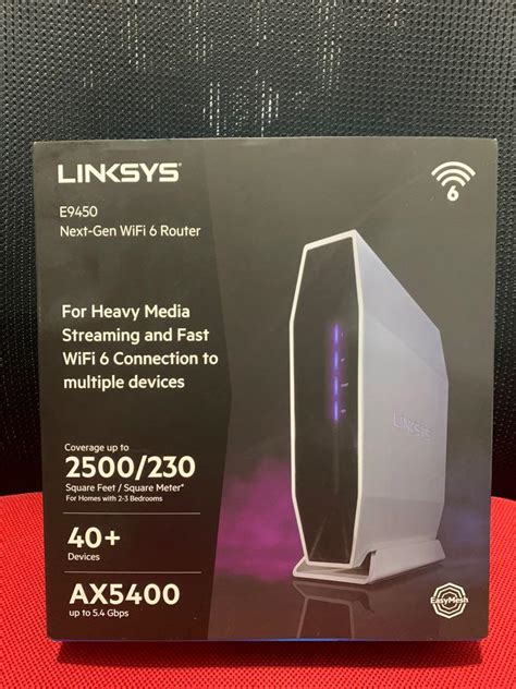 Linksys E9450 Wifi 6 Mesh Router 電腦＆科技 電腦周邊及配件 Wifi及上網相關產品 Carousell