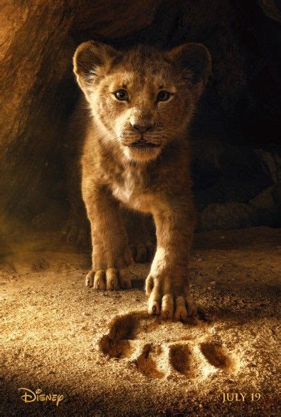 The Lion King Live Action Remake Poster Is Gorgeous Collider