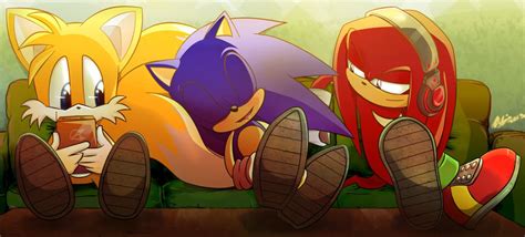 Team Sonic Chilling Sonic Sonic Heroes Sonic Fan Art
