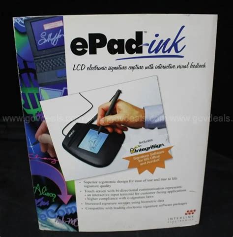 1 Interlink Epad Ink Lcd Vp9805 Allsurplus